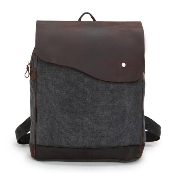 backpack 2021 fashion multifunctional men vintage canvas leather school bag neutral portable wearproof travel bags
backpack 2021 fashion multifunctional men vintage canvas leather school bag neutral portable wearproof travel bags