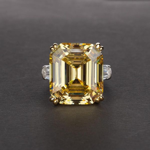 cluster rings emerald cut 10ct z diamond ring 100% original 925 sterling silver engagement wedding band for women men party jewelry, Golden;silver
cluster rings emerald cut 10ct z diamond ring 100% original 925 sterling silver engagement wedding band for women men party jewelry, Golden;silver