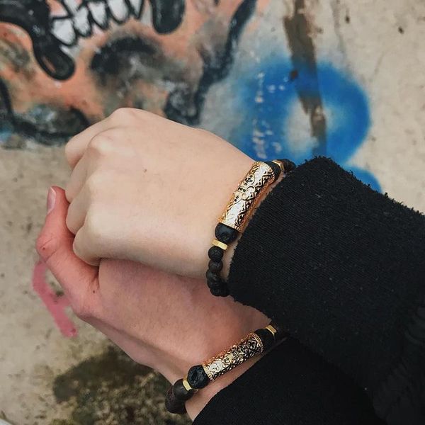 charm bracelets stone beads bracelet men bileklik jewelry tube for women pulseras mujer bijoux moda hombre mens buda accessories, Golden;silver
charm bracelets stone beads bracelet men bileklik jewelry tube for women pulseras mujer bijoux moda hombre mens buda accessories, Golden;silver