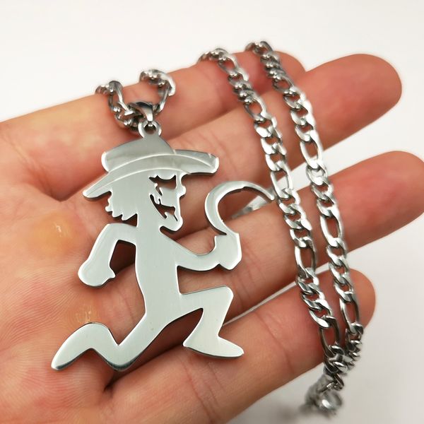silver icp boondox charm pendant necklace for mens boys women stainless steel juggalo/juggalette hatchetman jewelry 4mm 24 inch nk chain
silver icp boondox charm pendant necklace for mens boys women stainless steel juggalo/juggalette hatchetman jewelry 4mm 24 inch nk chain