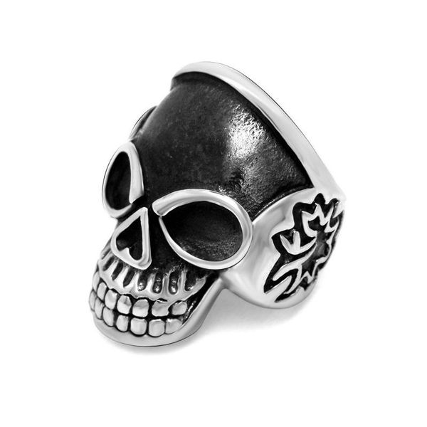 wedding rings fashion stainless steel skull ring couples men and women trendy simple punk jewelry gift s0297, Slivery;golden
wedding rings fashion stainless steel skull ring couples men and women trendy simple punk jewelry gift s0297, Slivery;golden