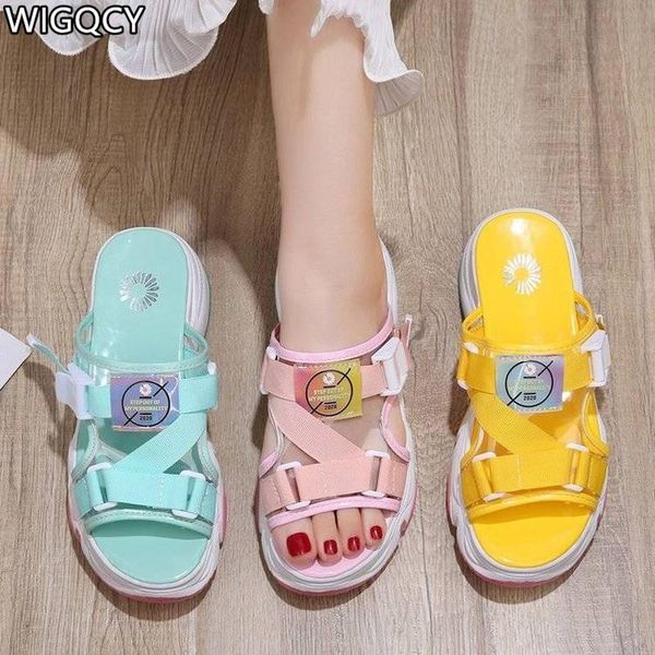 summer rainbow bottom women sandals fashion sweet open toe thick outdoor comfortable slippers, Black
summer rainbow bottom women sandals fashion sweet open toe thick outdoor comfortable slippers, Black