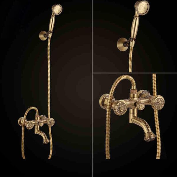 vidric bathtub faucet antique brass bath rain shower head and handheld 2 handel bathroom wall mounted mixer sets
vidric bathtub faucet antique brass bath rain shower head and handheld 2 handel bathroom wall mounted mixer sets