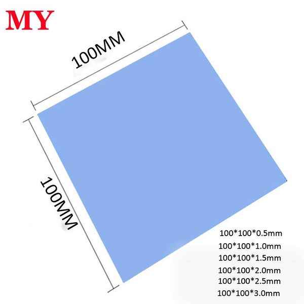 fans & coolings thermal pad 6w/100x100mm conductivity cpu heatsink cooling conductive silicone pads
fans & coolings thermal pad 6w/100x100mm conductivity cpu heatsink cooling conductive silicone pads