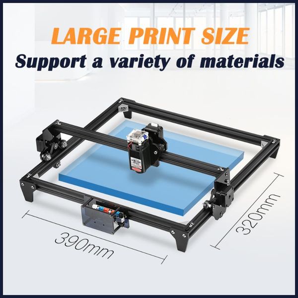 printers twotrees laser engraving machine totem big area cnc 2.5w/5.5w fast speed cutting tool carving wood/leather/metal/acrylic
printers twotrees laser engraving machine totem big area cnc 2.5w/5.5w fast speed cutting tool carving wood/leather/metal/acrylic