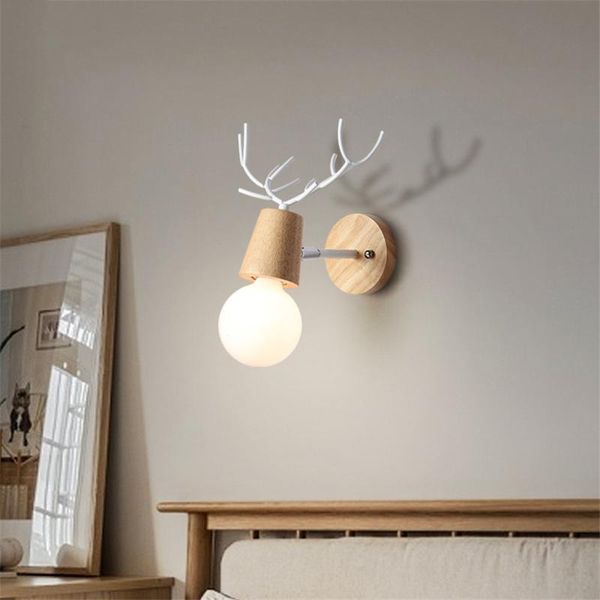 wall lamps e27 modern creat deer led lights wooden vintage loft bathroom bedroom living room bedside stair for home
wall lamps e27 modern creat deer led lights wooden vintage loft bathroom bedroom living room bedside stair for home
