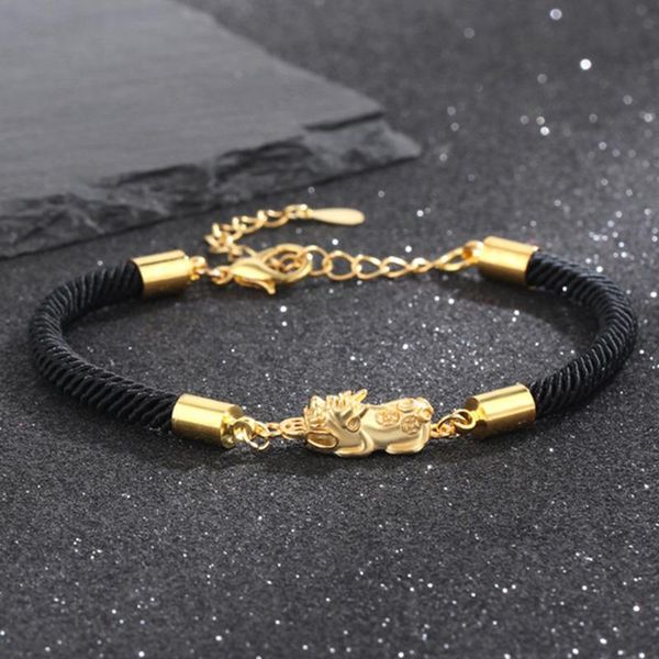 link, chain woven rope bracelet brave troops animal design for couple men women m8694, Black
link, chain woven rope bracelet brave troops animal design for couple men women m8694, Black