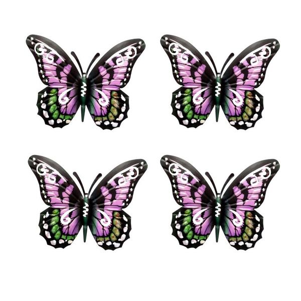 decorative objects & figurines 4pcs butterfly decor wall art handmade wrought iron metal mural for home decoration and outdoor
decorative objects & figurines 4pcs butterfly decor wall art handmade wrought iron metal mural for home decoration and outdoor