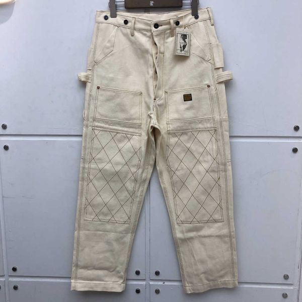 men's pants quality canvas multi-pocket cargo men women multi-line kapital trousers black apricot l4h3
men's pants quality canvas multi-pocket cargo men women multi-line kapital trousers black apricot l4h3