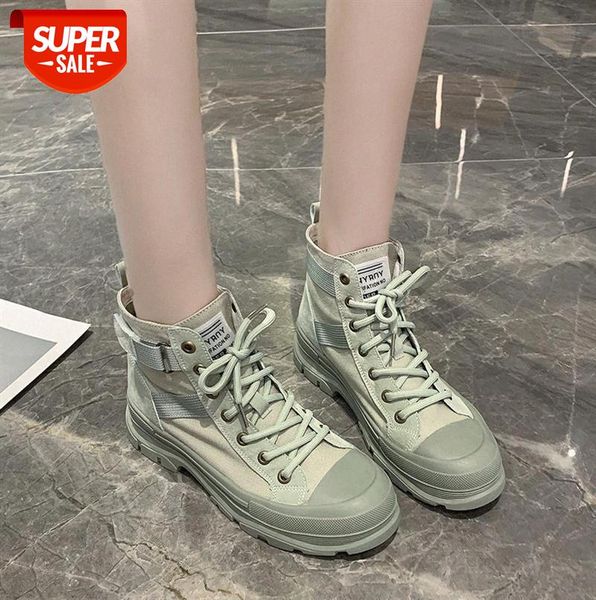 british style thick-soled mid-high-trend tooling boots casual lace-up canvas shoes martin women #fs9k
british style thick-soled mid-high-trend tooling boots casual lace-up canvas shoes martin women #fs9k