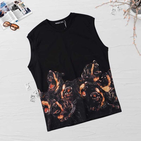 men' tank men vest dog head graphics print four seasons sleeveless bottoming shirt street trend gothic casual o-neck, White;black
men' tank men vest dog head graphics print four seasons sleeveless bottoming shirt street trend gothic casual o-neck, White;black