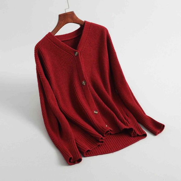 women's sweaters vintage female casual cardigan white sleeve long knitted shirt harajuku v neck blouses oversize autumn jacket rmr4, White;black 
women's sweaters vintage female casual cardigan white sleeve long knitted shirt harajuku v neck blouses oversize autumn jacket rmr4, White;black