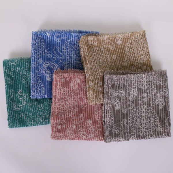 scarves women printed cashew floral paillette glitter shawls hijab muslim long headband 6 color 180*90cm 10pcs/lot wholesale, Blue;gray
scarves women printed cashew floral paillette glitter shawls hijab muslim long headband 6 color 180*90cm 10pcs/lot wholesale, Blue;gray