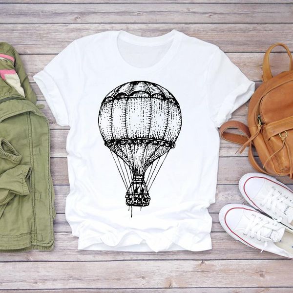 women balloon love valentine cartoon ladies graphic female tee t-shirt print clothes lady t-shirts womens t shirt women's, White
women balloon love valentine cartoon ladies graphic female tee t-shirt print clothes lady t-shirts womens t shirt women's, White
