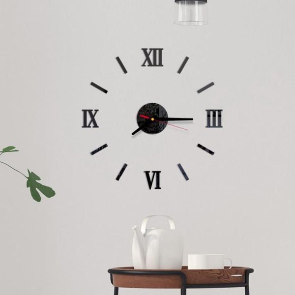 wall clocks 4 style clock 3d sticker modern diy interior roman home mirror effect stickerss 2021
wall clocks 4 style clock 3d sticker modern diy interior roman home mirror effect stickerss 2021