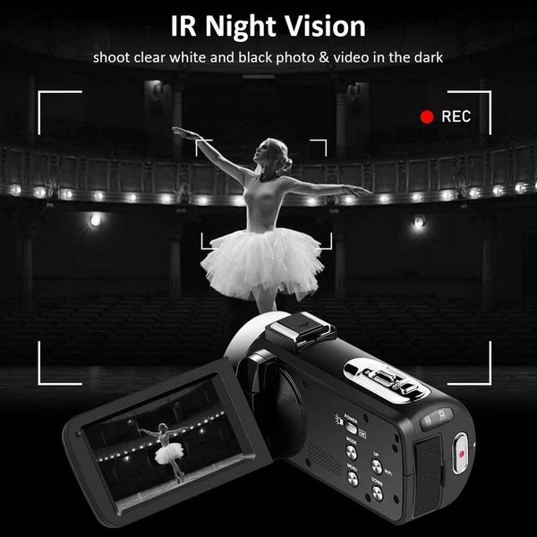 ip cameras video camcorder 4k 56mp wifi night vision built-in fill light touch screen vlogging for youbute webcam digital cam
ip cameras video camcorder 4k 56mp wifi night vision built-in fill light touch screen vlogging for youbute webcam digital cam
