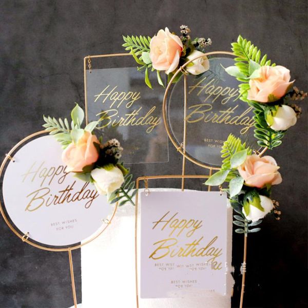 other event & party supplies acrylic metal happy birthday cake er decoration creative flags wedding parents christmas decor accessy
other event & party supplies acrylic metal happy birthday cake er decoration creative flags wedding parents christmas decor accessy
