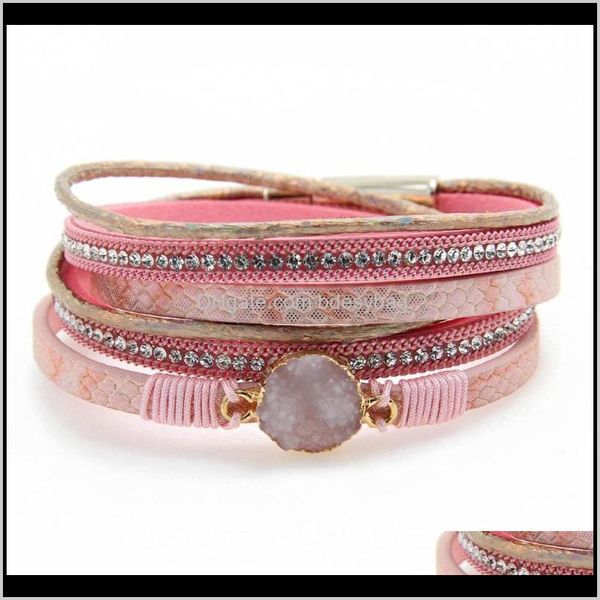 jewelrymultilayer leather for women trendy semi-precious stones bracelet charm femme wide bracelets & bangles female jewelry drop delivery 2, Golden;silver
jewelrymultilayer leather for women trendy semi-precious stones bracelet charm femme wide bracelets & bangles female jewelry drop delivery 2, Golden;silver