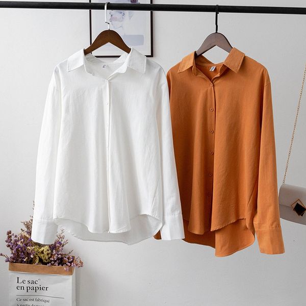 women's tanks & camis mosimolly 2021 spring summer cotton blouses shirt long sleeve casual loose style female blusas 8pnu, White
women's tanks & camis mosimolly 2021 spring summer cotton blouses shirt long sleeve casual loose style female blusas 8pnu, White