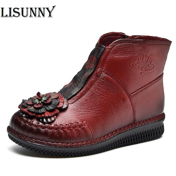 boots women 2021 handmade flower round toe zip ankle thick heel flat heels shoes woman genuine leather, Black
boots women 2021 handmade flower round toe zip ankle thick heel flat heels shoes woman genuine leather, Black