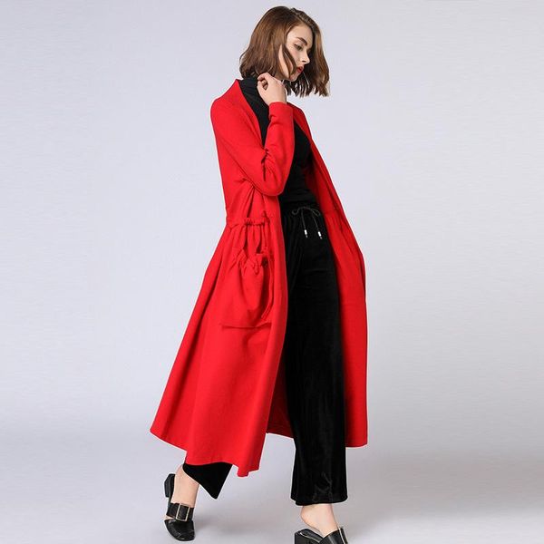 women's trench coats women long coat plus size winter red outerwear 2021 autumn female lady casual oversize loose black 2780ly, Tan;black
women's trench coats women long coat plus size winter red outerwear 2021 autumn female lady casual oversize loose black 2780ly, Tan;black