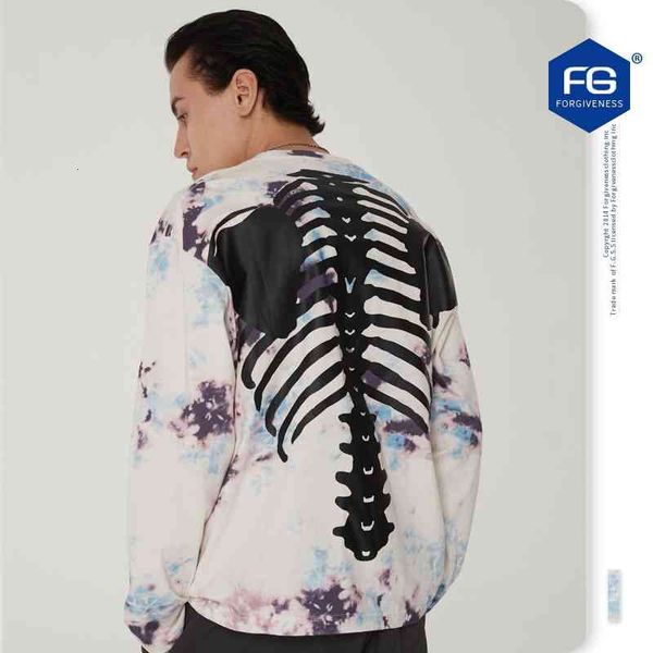 men's t-shirts fg men's clothing autumn winter high street fashion brand tie dye back bone rib loose long sleeve t-shirt uls6, White;black
men's t-shirts fg men's clothing autumn winter high street fashion brand tie dye back bone rib loose long sleeve t-shirt uls6, White;black