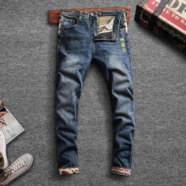 jeans fashion men jeans retro wash spliced designer ripped denim pants streetwear hip hop trouserspatchwork, Blue
jeans fashion men jeans retro wash spliced designer ripped denim pants streetwear hip hop trouserspatchwork, Blue