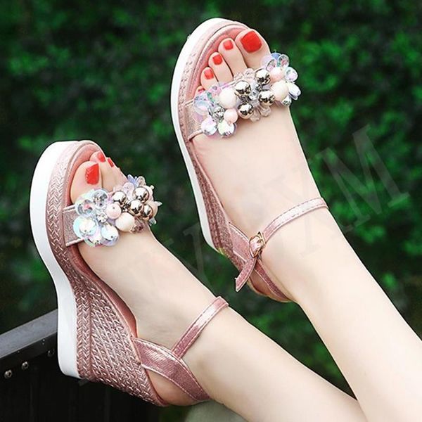 woman sandals summer fashion wedge platform shoes women comfort open toe heels dress pumps female, Black
woman sandals summer fashion wedge platform shoes women comfort open toe heels dress pumps female, Black