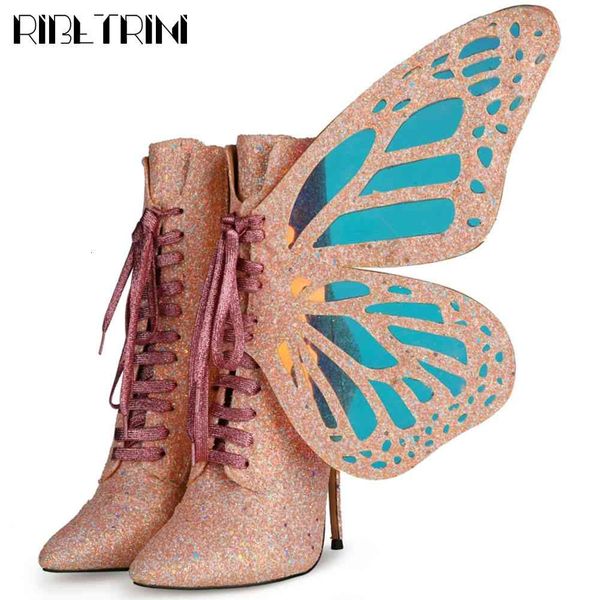 boots female cosplay shoes pointed toe high heels lace bling winter women designer boots, Black
boots female cosplay shoes pointed toe high heels lace bling winter women designer boots, Black