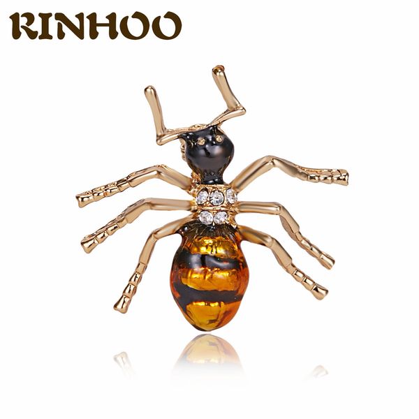 delicate rhinestone ant insect brooches women men cute bee enamel pin metal animal brooch fashion banquet party brooch pins giftdio chan con, Gray 
delicate rhinestone ant insect brooches women men cute bee enamel pin metal animal brooch fashion banquet party brooch pins giftdio chan con, Gray