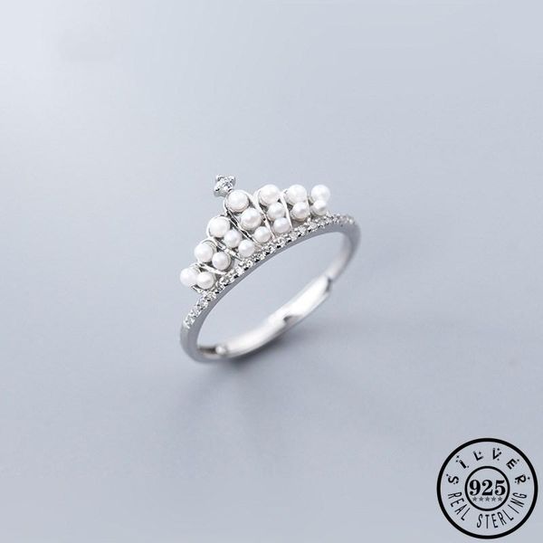 cluster rings fashion 925 sterling silver crown shape with small shell pearl gold color plated adjustable finger cz for women lady girls, Golden;silver
cluster rings fashion 925 sterling silver crown shape with small shell pearl gold color plated adjustable finger cz for women lady girls, Golden;silver