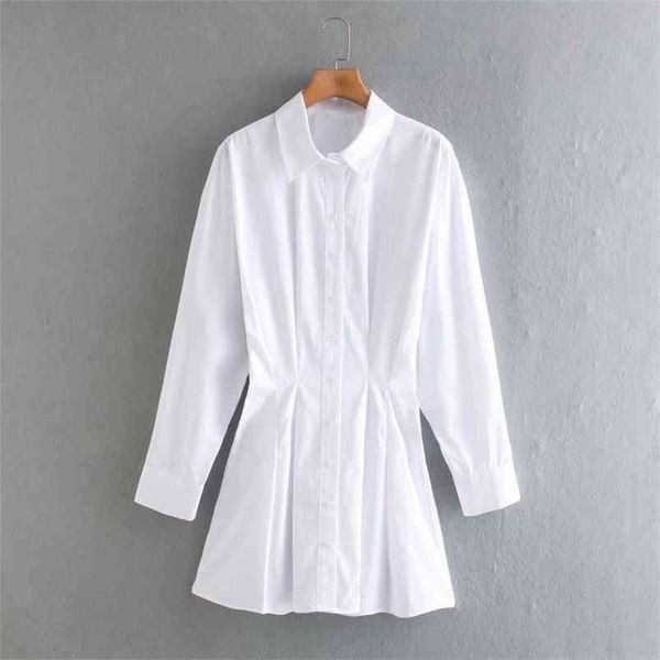 summer women pleated shirts dress long sleeve turn-down collar a-line es female elegant street mini vestidos 210513, Black;gray
summer women pleated shirts dress long sleeve turn-down collar a-line es female elegant street mini vestidos 210513, Black;gray