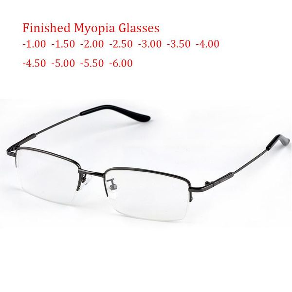 fashion sunglasses frames metal half rim frame nearsighted myopia shortsighted distance eyeglasses for business ultralight, Black
fashion sunglasses frames metal half rim frame nearsighted myopia shortsighted distance eyeglasses for business ultralight, Black