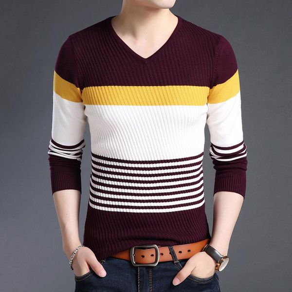 men's sweaters 2021 autumn fashion brand pullovers striped slim fit jumpers knitwear warm korean style casual men clothes, White;black
men's sweaters 2021 autumn fashion brand pullovers striped slim fit jumpers knitwear warm korean style casual men clothes, White;black