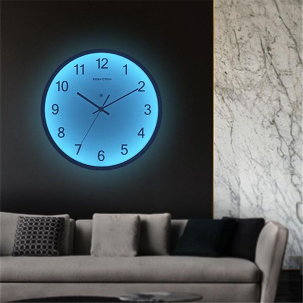 wall clocks luminous minimalist clock modern design automatic sound sensor led glowing hanging bedroom living room decoration
wall clocks luminous minimalist clock modern design automatic sound sensor led glowing hanging bedroom living room decoration