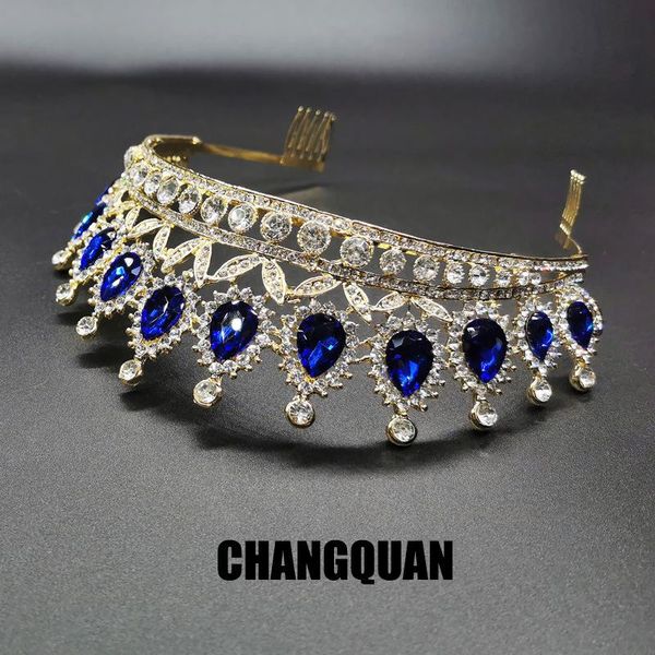hair clips & barrettes ly crown ornament bridal wedding accessories simple alloy blue crystal dress jewelry, Golden;silver
hair clips & barrettes ly crown ornament bridal wedding accessories simple alloy blue crystal dress jewelry, Golden;silver