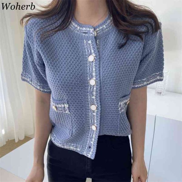summer casual knitted short sleeves cardigans loose women fashion femme outwear korean chic coat sweaters 210519, White
summer casual knitted short sleeves cardigans loose women fashion femme outwear korean chic coat sweaters 210519, White