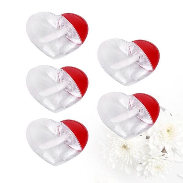 storage bottles & jars 5pcs of one set heart-shaped lip gloss tube portable empty liquid stick tubes simple mascara for home
storage bottles & jars 5pcs of one set heart-shaped lip gloss tube portable empty liquid stick tubes simple mascara for home