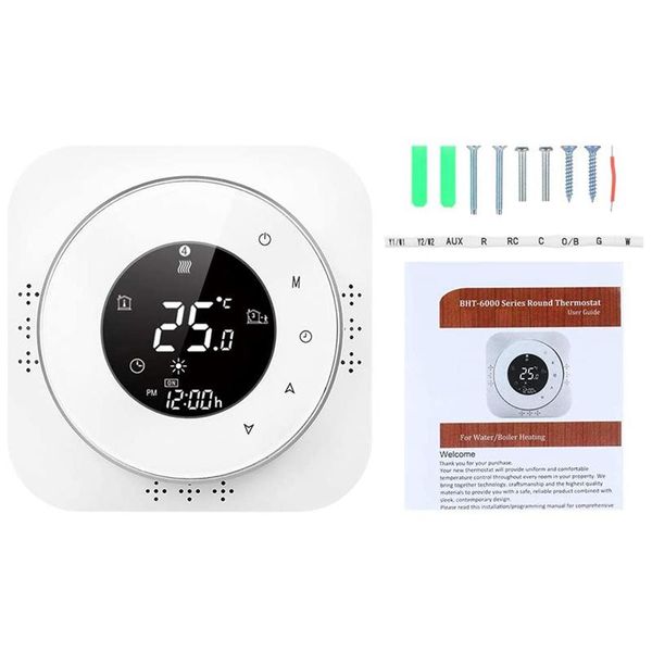 smart home control big deal 95-240v programmable thermostat 5 1 six periods touchsn lcd with backlight boiler heating thermoregulator
smart home control big deal 95-240v programmable thermostat 5 1 six periods touchsn lcd with backlight boiler heating thermoregulator
