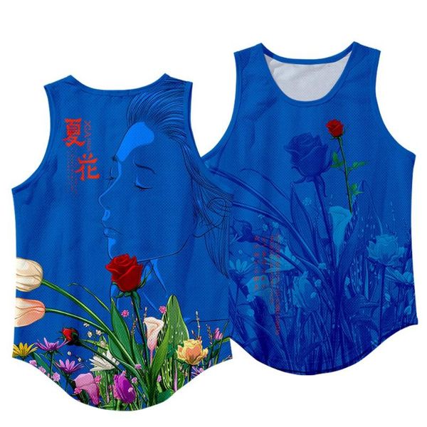 men' tank summer flower printed men bodybuilding fitness singlets gyms quick-drying breathable sportswear vest oversize 6xl, White;black
men' tank summer flower printed men bodybuilding fitness singlets gyms quick-drying breathable sportswear vest oversize 6xl, White;black