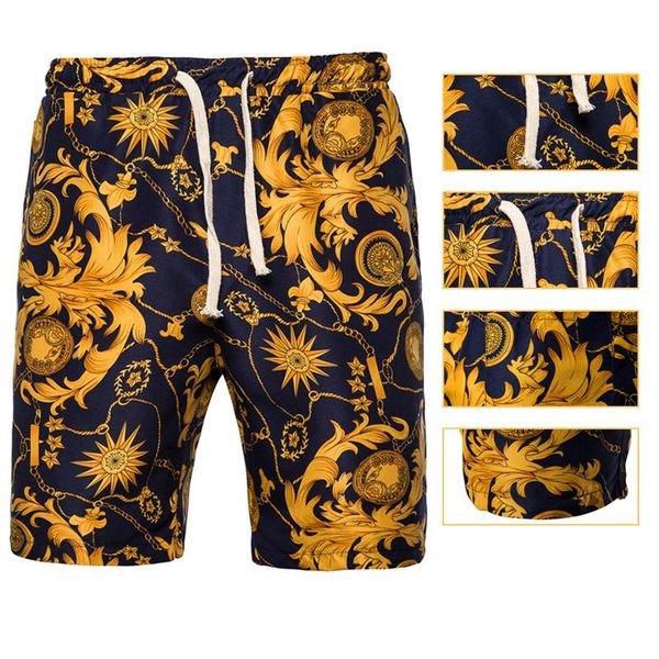 men's shorts large size casual loose beach summer style five-point pants flower, White;black
men's shorts large size casual loose beach summer style five-point pants flower, White;black