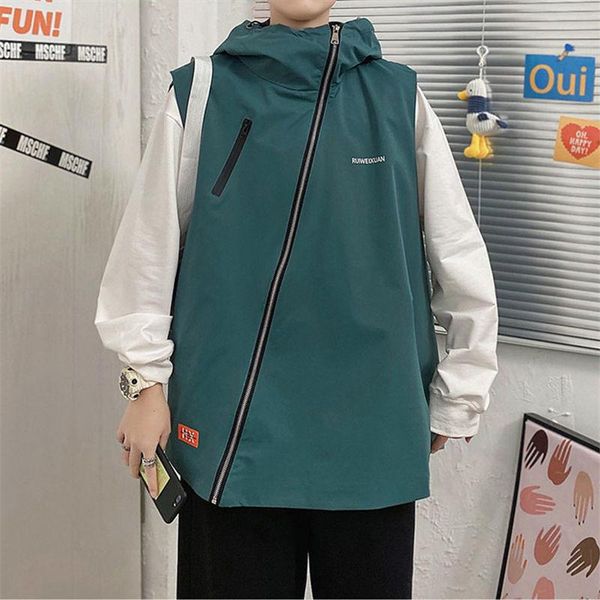 korean chic ulzzang sleeveless jacket men vest waistcoat rock punk hooded vintage biker travel male 7xl drop men's vests, Black;white
korean chic ulzzang sleeveless jacket men vest waistcoat rock punk hooded vintage biker travel male 7xl drop men's vests, Black;white