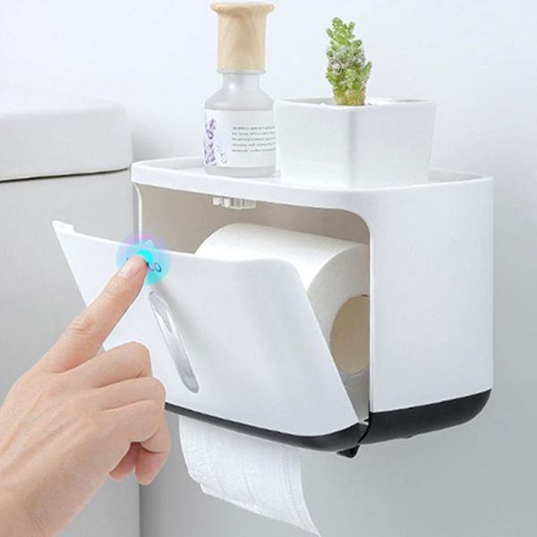 waterproof toilet paper holder plastic towels wall mounted bathroom shelf storage box portable roll tissue boxes & napkins
waterproof toilet paper holder plastic towels wall mounted bathroom shelf storage box portable roll tissue boxes & napkins