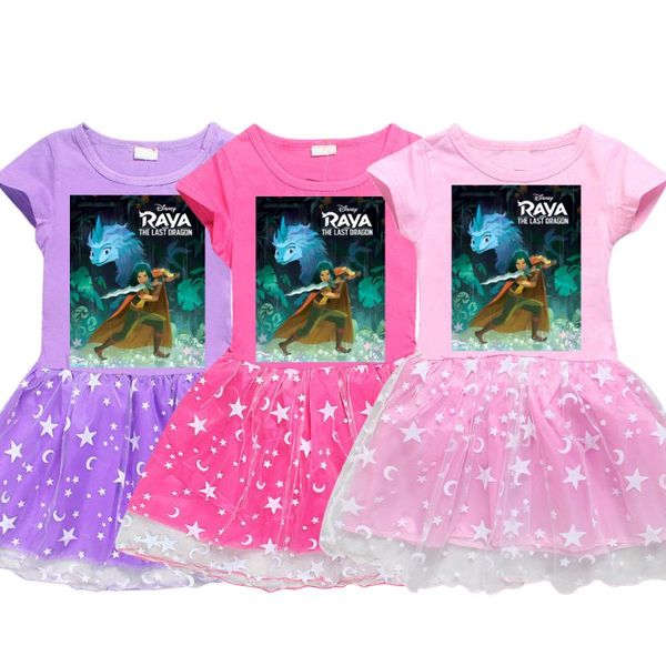 girl's dresses girls summer casual dress cartoon raya and the last dragon baby clothes knee-length princess for kid, Red;yellow
girl's dresses girls summer casual dress cartoon raya and the last dragon baby clothes knee-length princess for kid, Red;yellow