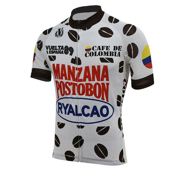 2021 cafe de colombia cycling jersey short sleeve retro road pro clothing mtb, Black;red
2021 cafe de colombia cycling jersey short sleeve retro road pro clothing mtb, Black;red