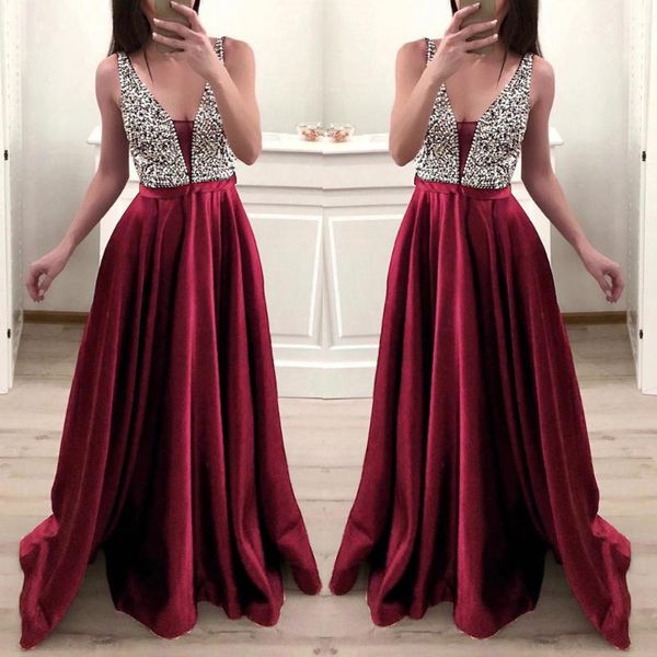 womens v-neck y2k evening party dress gown sequins formal prom bead cloth dice long dresses for women wedding casual, Black;gray
womens v-neck y2k evening party dress gown sequins formal prom bead cloth dice long dresses for women wedding casual, Black;gray