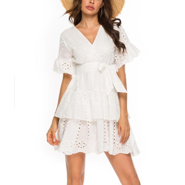 casual dresses lace hollow out dress woman sleeveless spaghetti strap v-neck evening red black summer 2021 french white beach, Black;gray
casual dresses lace hollow out dress woman sleeveless spaghetti strap v-neck evening red black summer 2021 french white beach, Black;gray