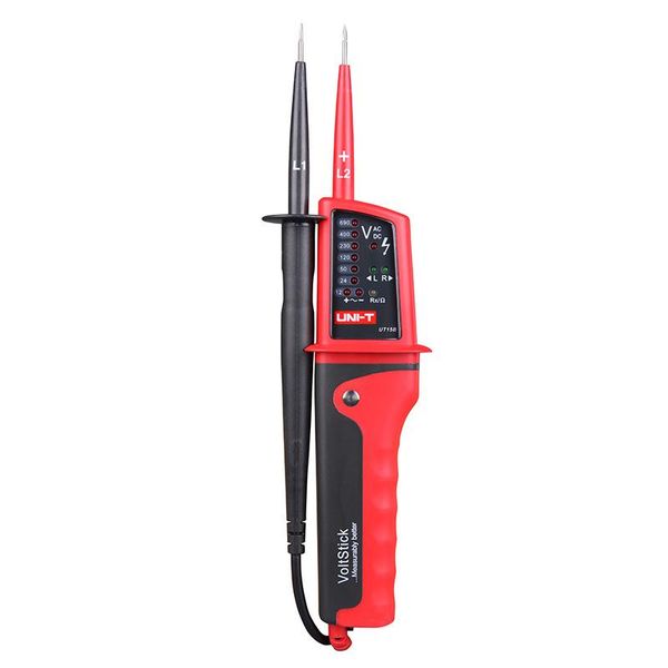 multimeters uni-t ut15b/ut15c waterproof type voltage testers; ac/dc test, phase rotation test/single lead (l2) detection
multimeters uni-t ut15b/ut15c waterproof type voltage testers; ac/dc test, phase rotation test/single lead (l2) detection