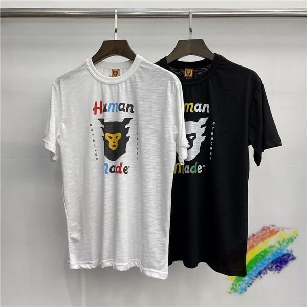 men's t-shirts slub cotton breathable human made t-shirt men women 1:1 t shirt fashion casual tee fzku, White;black
men's t-shirts slub cotton breathable human made t-shirt men women 1:1 t shirt fashion casual tee fzku, White;black