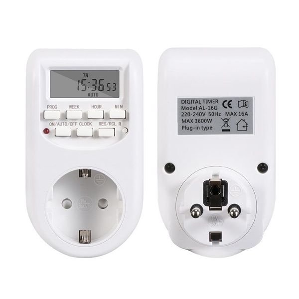 timers eu plug timer adjustable programmable setting of clock digital switch energy saving smart power socket
timers eu plug timer adjustable programmable setting of clock digital switch energy saving smart power socket